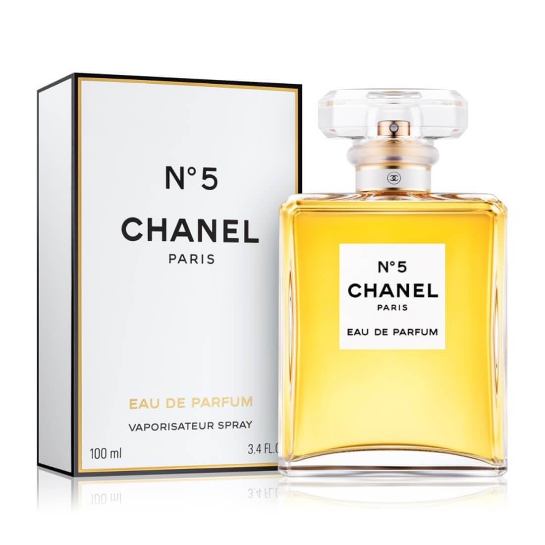 CHANEL N°5 Eau de Parfum Spray – 100 ml / 3.4 oz