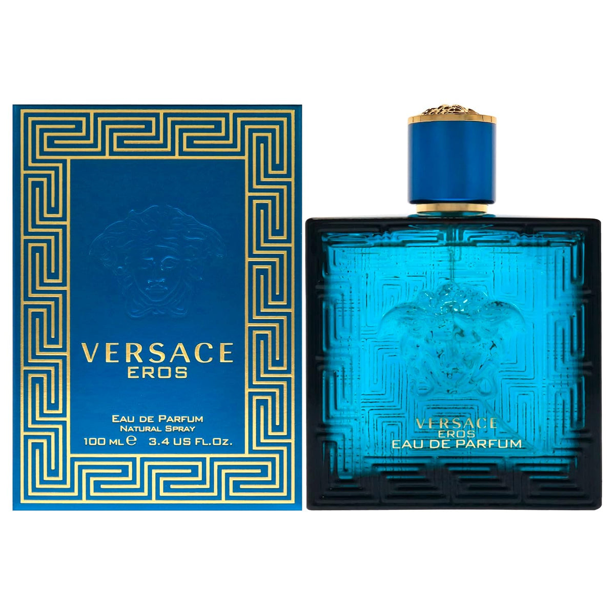 Versace Eros Eau de Parfum – 100ml / 3.4oz